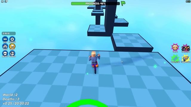 EN HIZLI BİSİKLETÇİ KİM ? Speedrun Yarışı | Roblox Obby But You're on a Bike смотреть онлайн