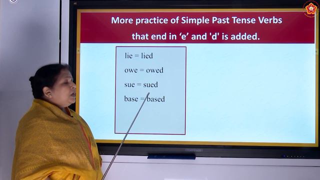 328 - Simple Past Tense Verbs That End in ‘E’ | Let's Learn English | Part 1 of 1 | Smt. Kalpana смотреть онлайн