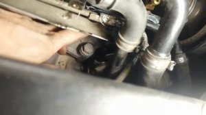 Замена фланца охлаждения VW Passat B5 1.8