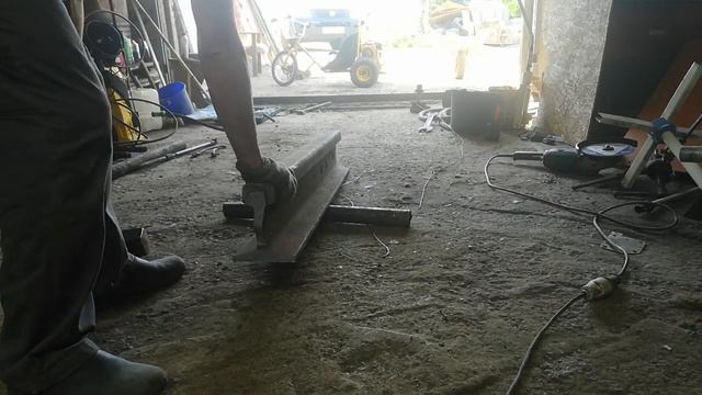 Как я ломаю рельсу 75