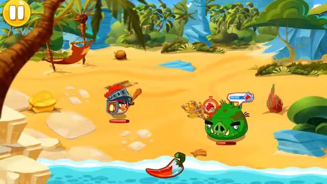 Angry Birds Epic: Walkthrough - South Beach 4 (iOS, Android and Windows Phone) Part 4 смотреть онлайн