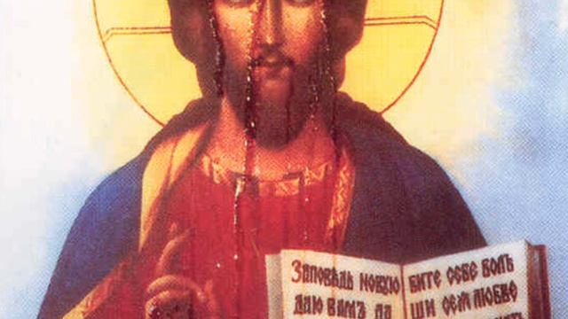 Кровь на иконе. #Православие #Христианство #Бог #Богородица #Икона #Молитва  #Христос #Евангелие