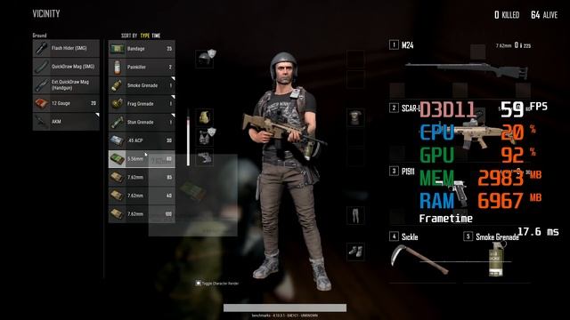 GeForce GTX 1060 3GB -- AMD Ryzen 5 2600 -- PUBG FPS Test Miramar Ultra смотреть онлайн