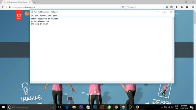 How to create 3d obj in Adobe FUSE + mixamo and after how to make video 3d video in photoshopcc смотреть онлайн