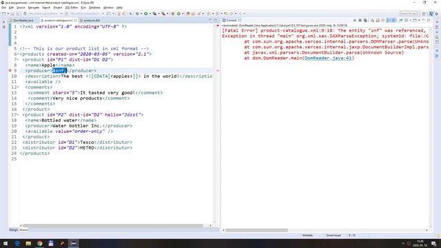 [Java #97] XML DOM parser beállítások смотреть онлайн