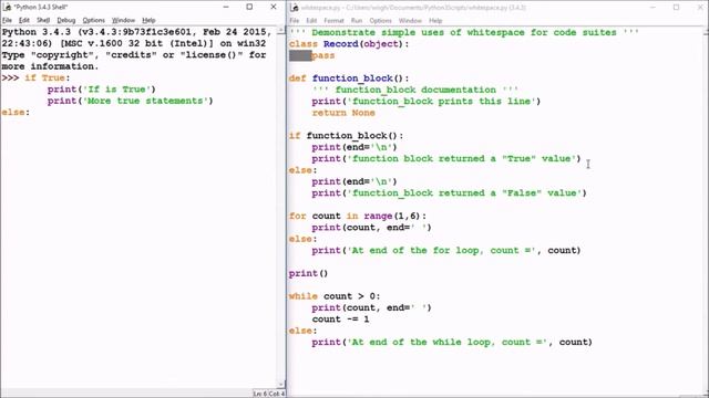 Python Whitespace смотреть онлайн