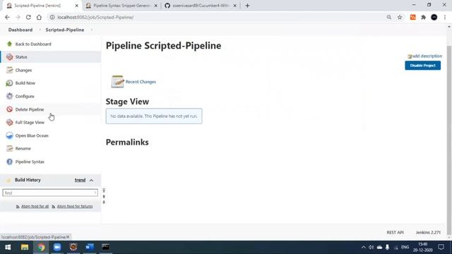 JENKINS - Create Pipeline Project | Scripted Pipeline смотреть онлайн
