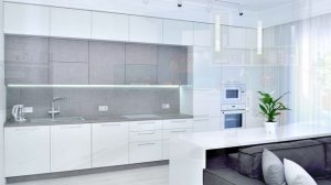 Белая кухня глянцевая или матовая?