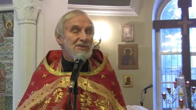 Воскресение Словущее: Проповедь на Всенощной смотреть онлайн