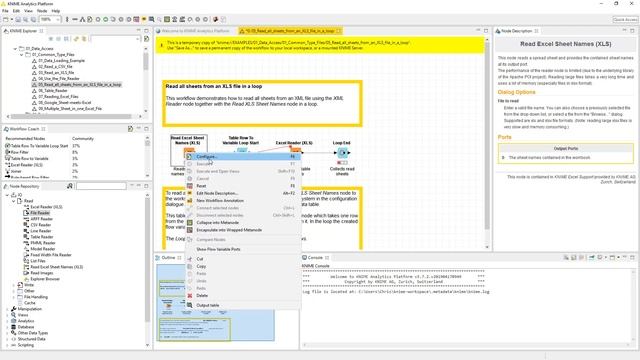 Knime - Combining Multiple Sheets into a One Sheet смотреть онлайн