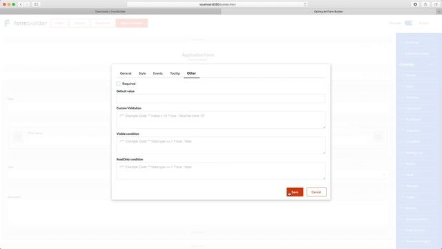 Form Builder overview (React, JavaScript, HTML) смотреть онлайн