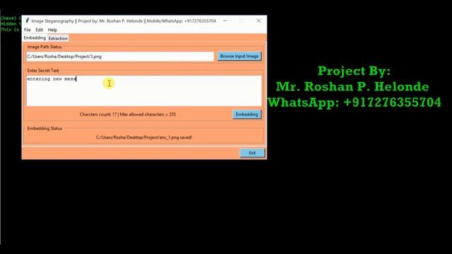 Image Steganography Using Python Project Source Code | Image Steganography for Message Hide in Imag смотреть онлайн