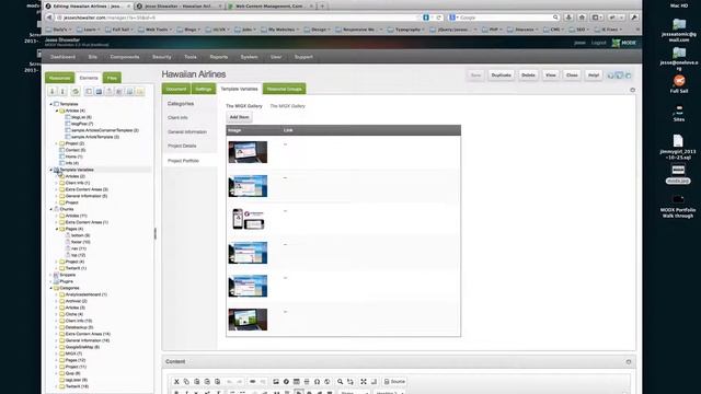 MODX portfolio walkthrough смотреть онлайн