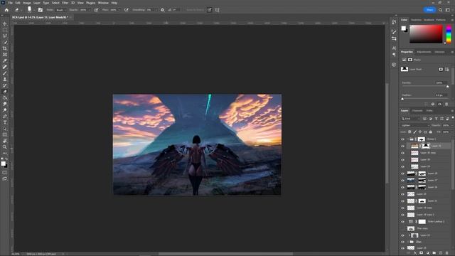 Rendering A Photobash In Stable Diffusion
