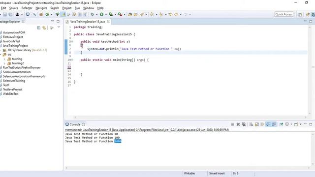 Java #15 - Method or Functions in Java смотреть онлайн