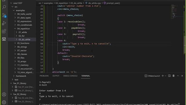 09142021 COSC 1337 Do while, for range, reference and functions intro смотреть онлайн