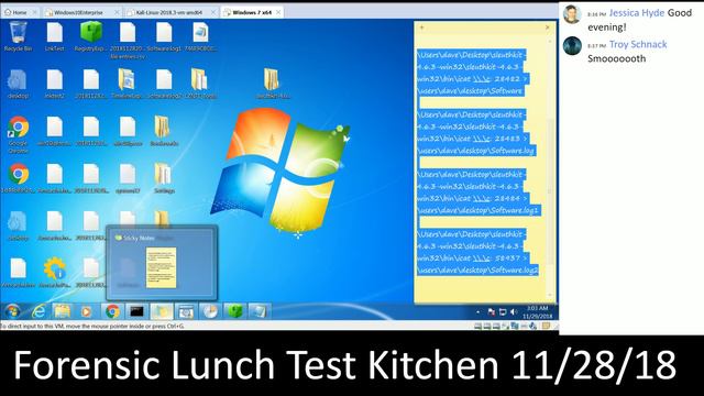 Forensic Lunch Test Kitchen 11/28/18 смотреть онлайн