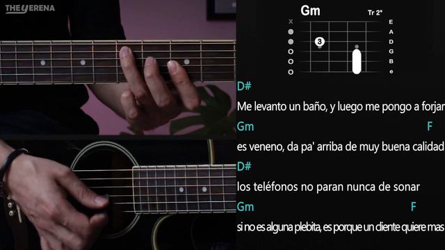 Polvo, Ruedas y Cristal - Peso Pluma, Natanael Cano GUITARRA Tutorial | Acordes смотреть онлайн