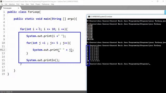 Java Beginners Tutorials Urdu/Hindi#17 Nested for Loop смотреть онлайн