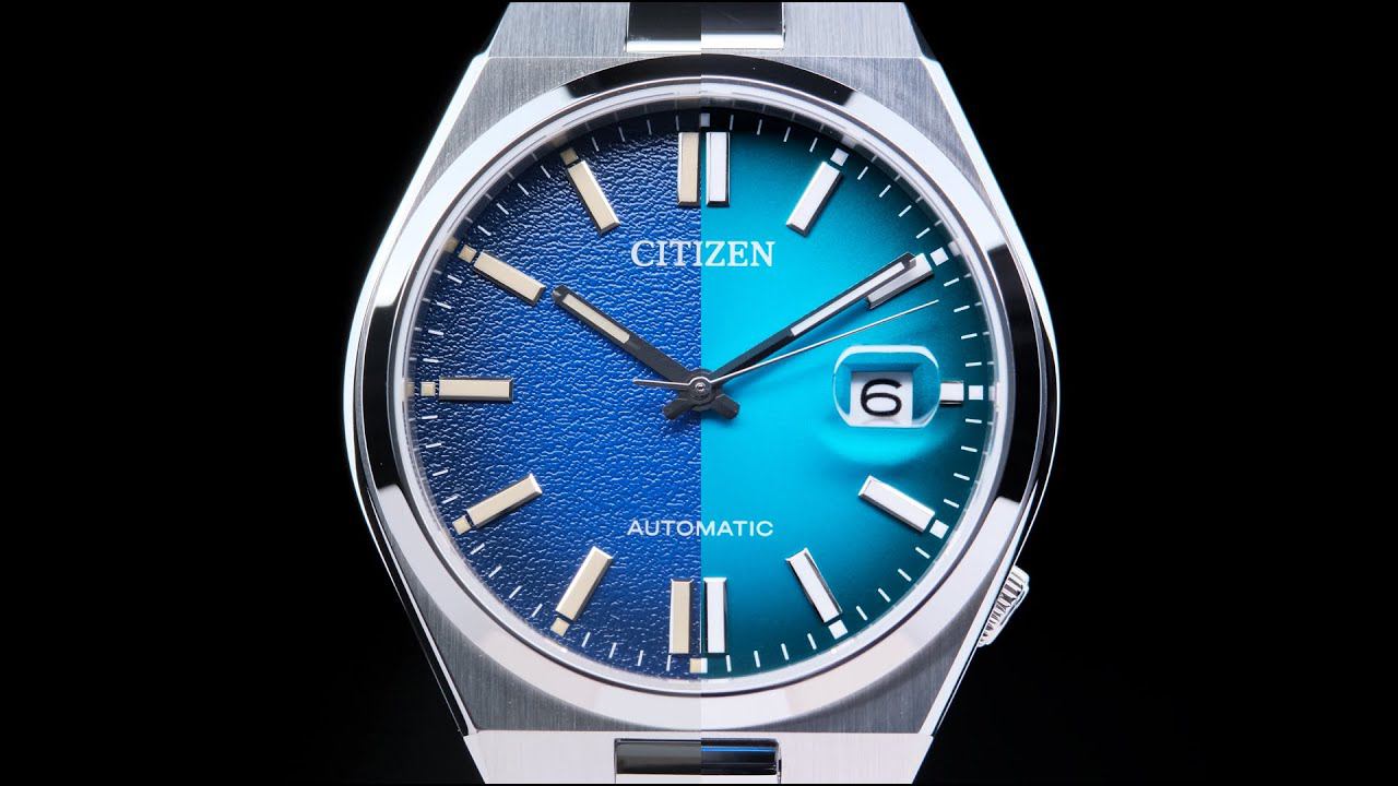 Японские мужские часы CITIZEN Mechanical Tsuyosa