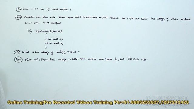 Java Interview Companion|| Java || what is the use of notify method? смотреть онлайн