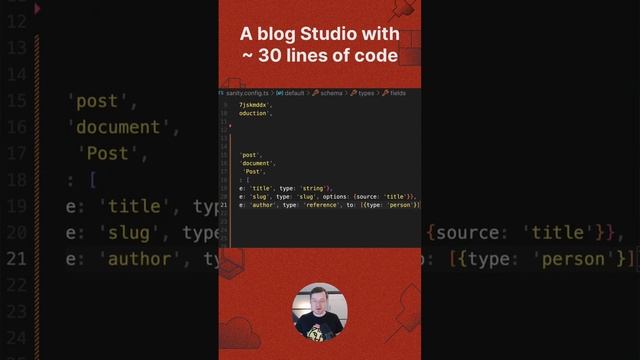 How to create a complete content workspace for a blog with 30L of code. #cms #api #webdevelopment смотреть онлайн