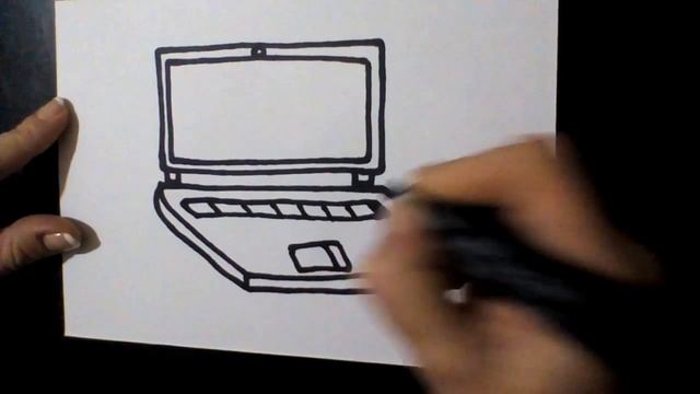 KAWAII РИСУНКИ | КАК НАРИСОВАТЬ НОУТБУК - HOW TO DRAW A LAPTOP Как нарисовать милые рисунки смотреть онлайн