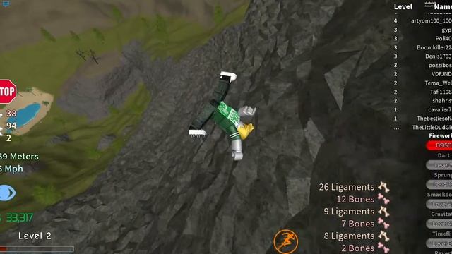 АНТИСТРЕСС РОБЛОКС!!! Прыгаю и ломаю кости своему Герою! Roblox Broken Bones IV смотреть онлайн