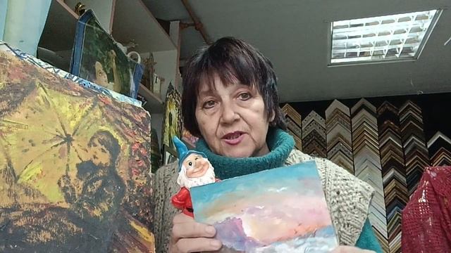 Как я организовала пространство для моих картин на картоне? смотреть онлайн
