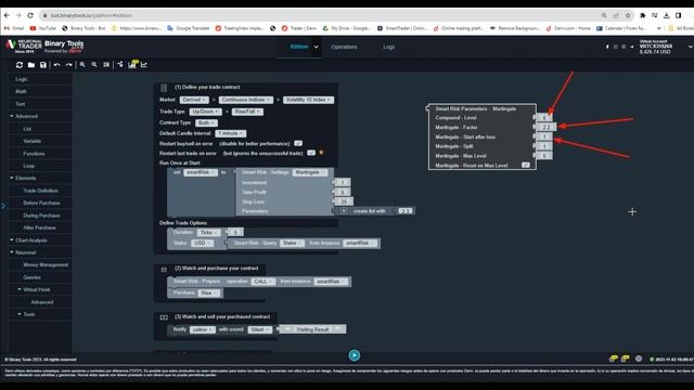 ADD COMPOUNDING & SPLIT MARTINGALE FEATURES IN ANY BOT?BINARYTOOLS?? смотреть онлайн