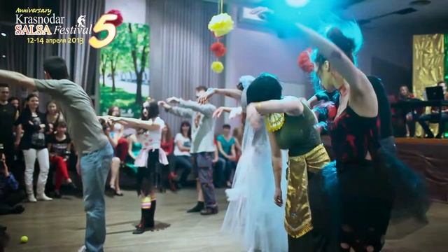 KSF 5. Кубок по сальса-шоу."ДОХЛЫЙ НОМЕР" ("SALSA PA'TI, Краснодар) смотреть онлайн