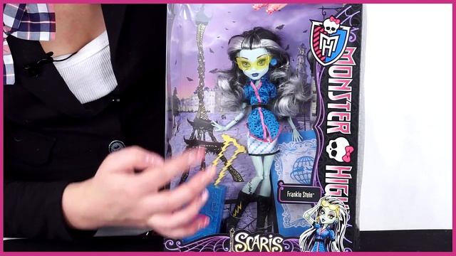 Monster High Кукла серии Путешествие Y7683 Frankie Stein смотреть онлайн