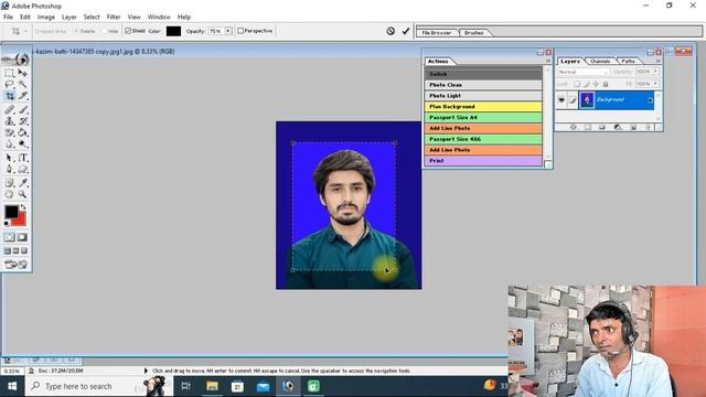 एक्शन एक काम अनेक | How to make passport photo | Free Action Download смотреть онлайн