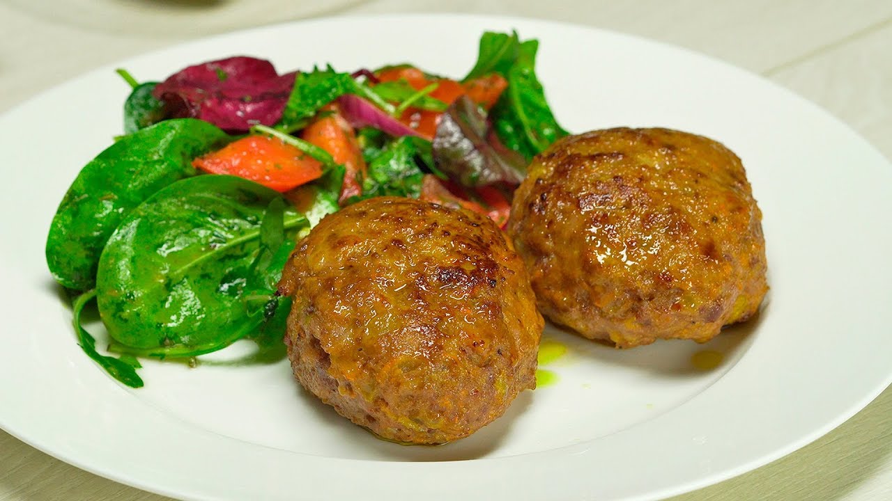 Сочные мясные котлеты. смотреть онлайн