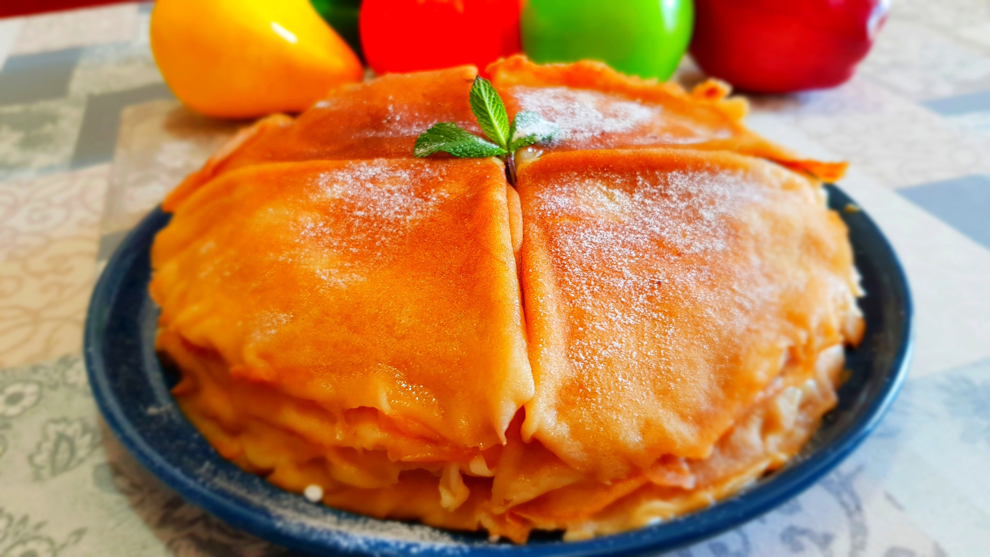 Прекрасный десерт из блинчиков по бабушкиному рецепту на Масленицу и не только! смотреть онлайн