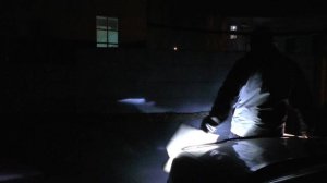 Установка ?LED ламп H4 Bevinsee на Skoda Octavia