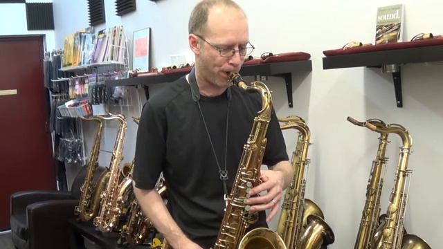 Selmer SBA tenor sax 40xxx смотреть онлайн