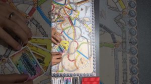 Самый быстрый но понятный обзор TICKET TO RIDE настольной игры 🔥