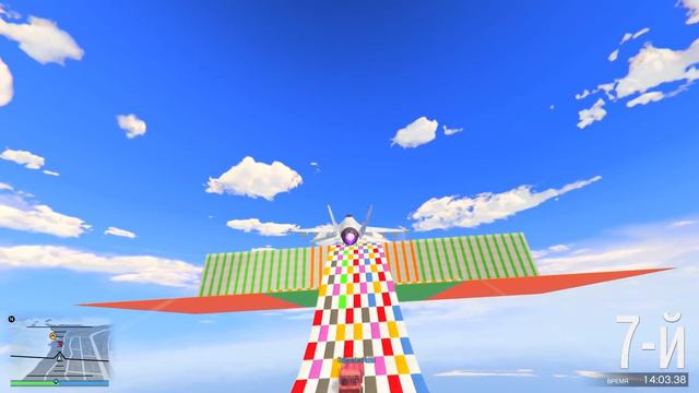 РАДУЖНЫЙ СПУСК БЕЗ ТОРМОЗОВ НА РЕАКТИВНОМ БЭТМОБИЛЕ - СТЕНКА НА СТЕНКУ В ГТА 5 ОНЛАЙН смотреть онлайн