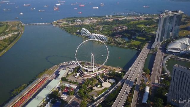 Singapore 4K Night ?? Gardens By The Bay смотреть онлайн