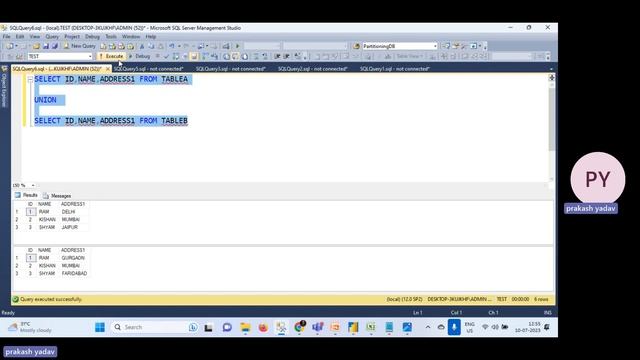 UNION and UNION All IN SQL | SQL Tutorial in Hindi -7 смотреть онлайн