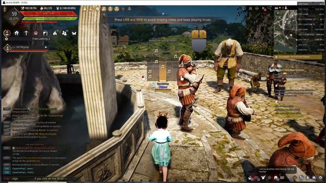 Playing with the band c: - Black Desert Online смотреть онлайн