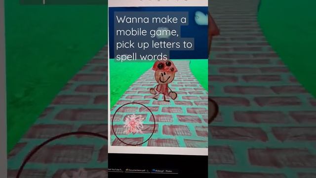 Idea for an endless runner, pick up letters and spell words смотреть онлайн