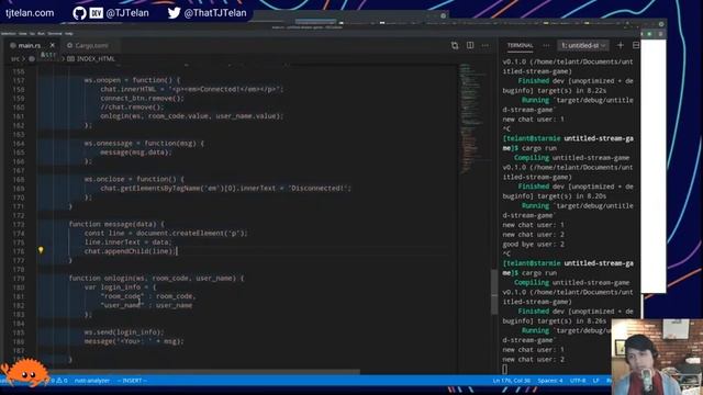 [Rust, JS] Jackbox clone - Frontend w/ Warp смотреть онлайн
