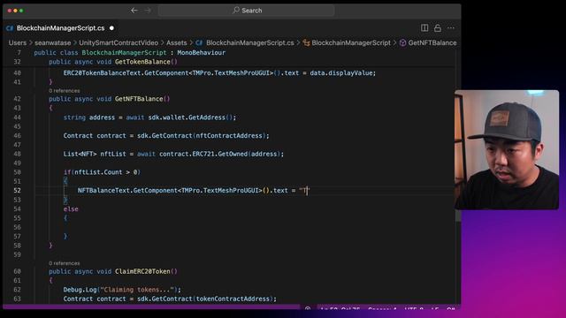 How to use smart contracts with Unity - Web3 game developer смотреть онлайн