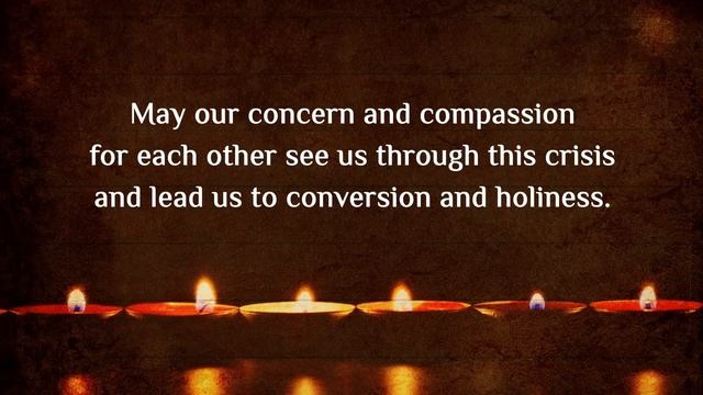 (English) Oratio Imperata Prayer Against Covid 19 (Revised For 2021) - With Background Music