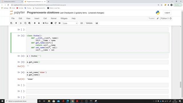 Programowanie w języku Python: Gettery i Settery смотреть онлайн