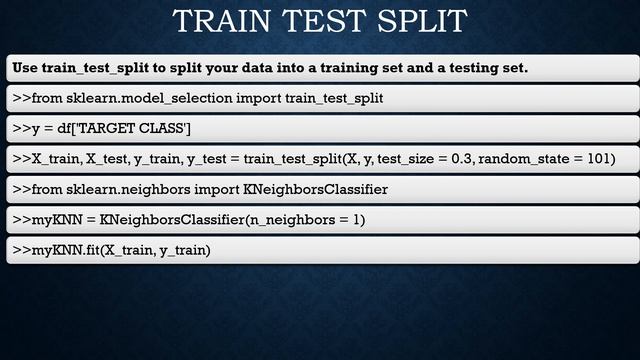 Data Science Tutorial | k Nearest Neighbors with Python смотреть онлайн