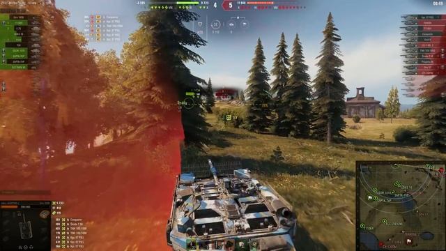 Когда охранник леса попал в лес! И вот что из этого вышло в бою на Strv 103B в wot смотреть онлайн
