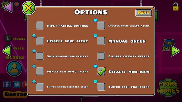 Не стандартный мини куб в Geometry Dash (как сделать) смотреть онлайн